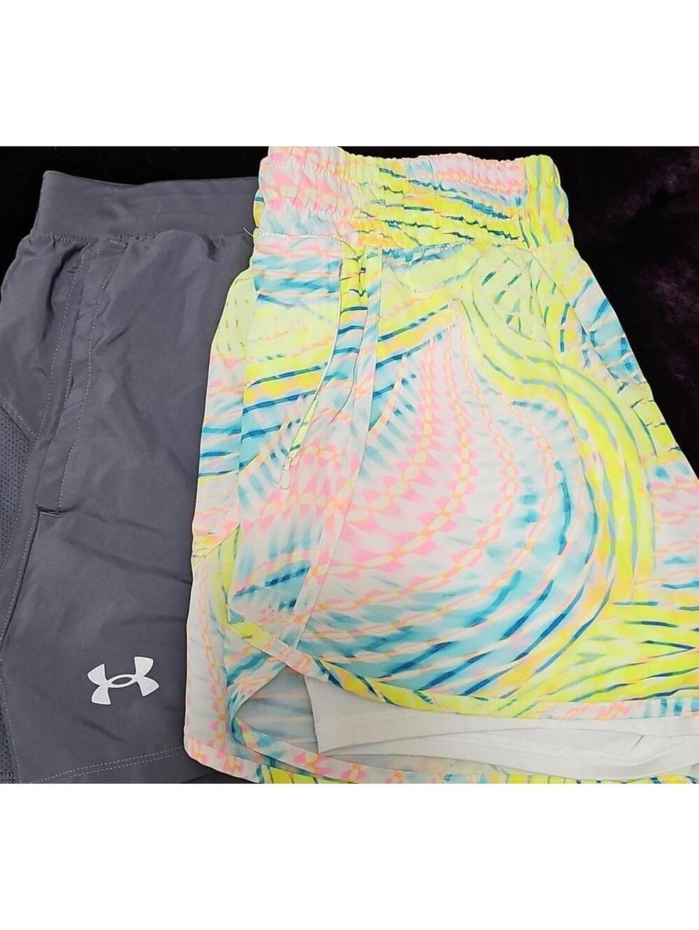 Under armour and Avia workout shorts bundle. Size L
